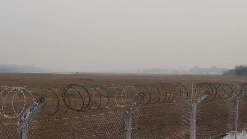 Aeroporto de Porto Velho é fechado por conta de fumaça de incêndios