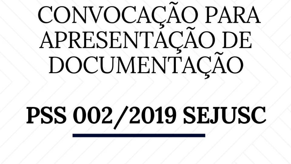 Aades divulga lista de convocação dos candidatos inscritos no PSS para entrega de documentação