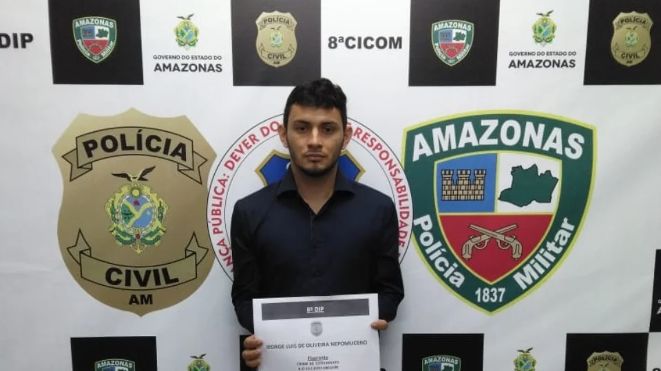 Jovem é preso por fingir ser funcionário da Afeam para aplicar golpes em Manaus