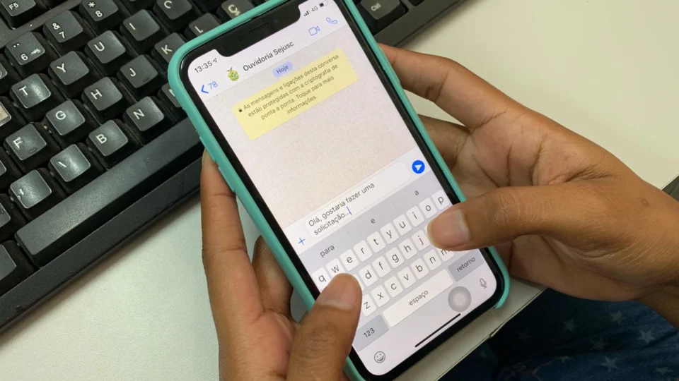 Sejusc disponibiliza serviço de Ouvidoria via Whatsapp