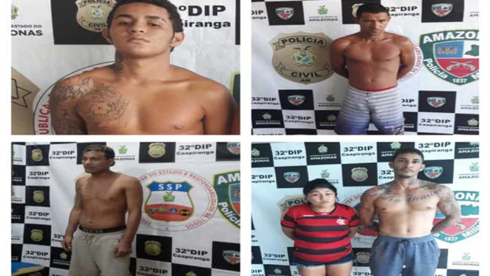 Detentos de Caapiranga rendem policiais e fogem de delegacia