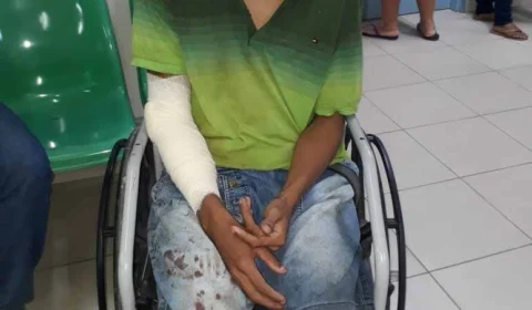 Assaltante é atropelado por justiceiro no Jorge Texas