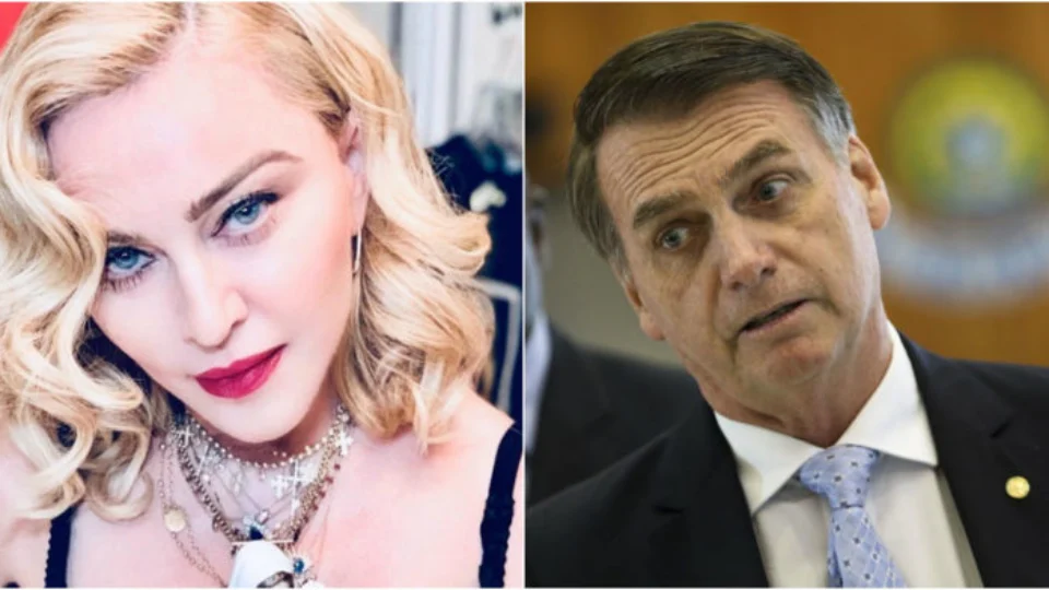 Madonna erra nome de Bolsonaro e fãs agradecem por novo apelido
