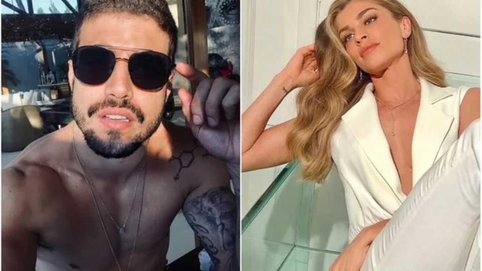 Grazi Massafera e Caio Castro se beijam na festa de Luciano Huck