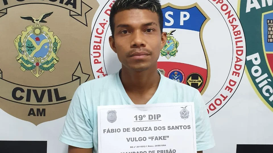 “Fake” é preso por envolvimento no assassinato de mulher em Manaus