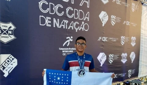 Amazonense garante medalhas de prata na Copa CBC CBDA de Natação