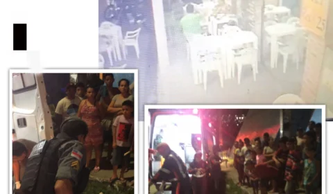 Homem é preso após assaltar pastelaria no Núcleo 15 – Câmeras de segurança flagraram o crime