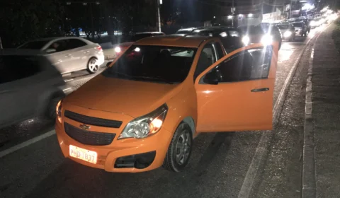 Durante assalto criança de três anos acaba sendo levada por bandidos no Novo Aleixo