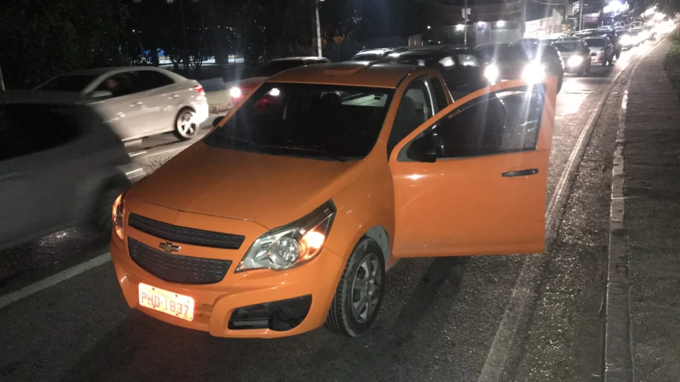 Durante assalto criança de três anos acaba sendo levada por bandidos no Novo Aleixo