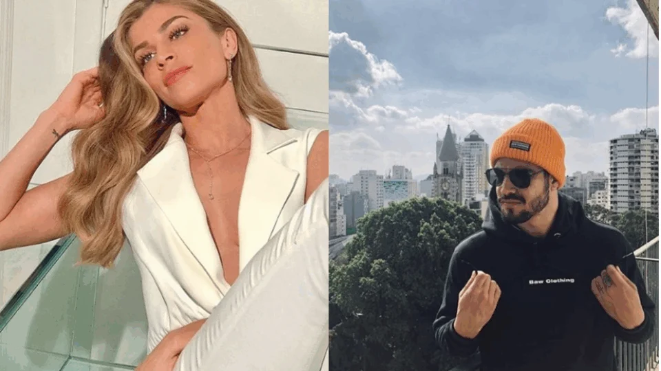 Caio Castro e Grazi Massafera são vistos juntos, no fim de semana