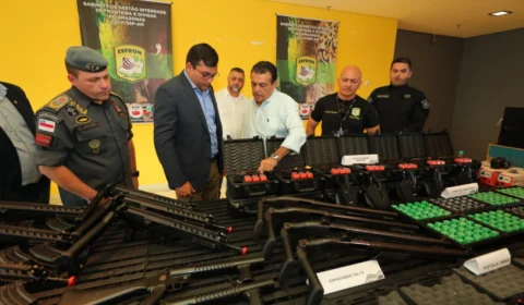 Segurança: Wilson Lima entrega equipamentos para reforçar a segurança do estado