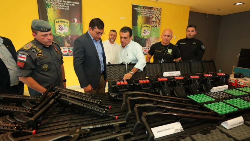 Segurança: Wilson Lima entrega equipamentos para reforçar a segurança do estado