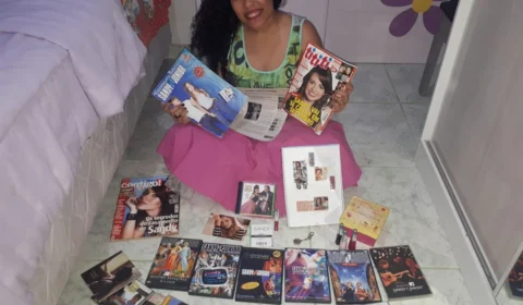 ‘Eu era criança, não tinha ninguém pra ir comigo’, diz fã de Sandy e Junior que vai pela primeira vez ao Show.