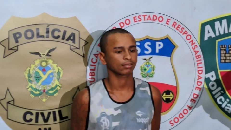 Polícia prende ‘Peteca’ por tentativa de homicídio no Jorge Teixeira