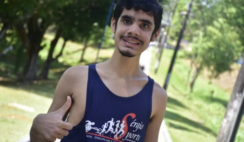 Superação: Atleta autista do Amazonas participa de corrida no Espírito Santo