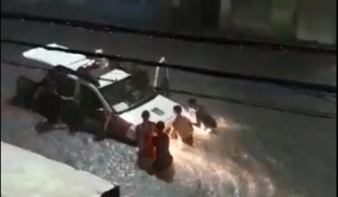 Vídeos: internautas do Imediato mostram a situação dos bairros durante a tempestade