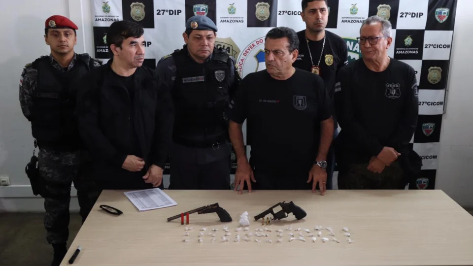 Operação Cruzada Norte resulta em 59 prisões e 20 armas apreendidas em Manaus