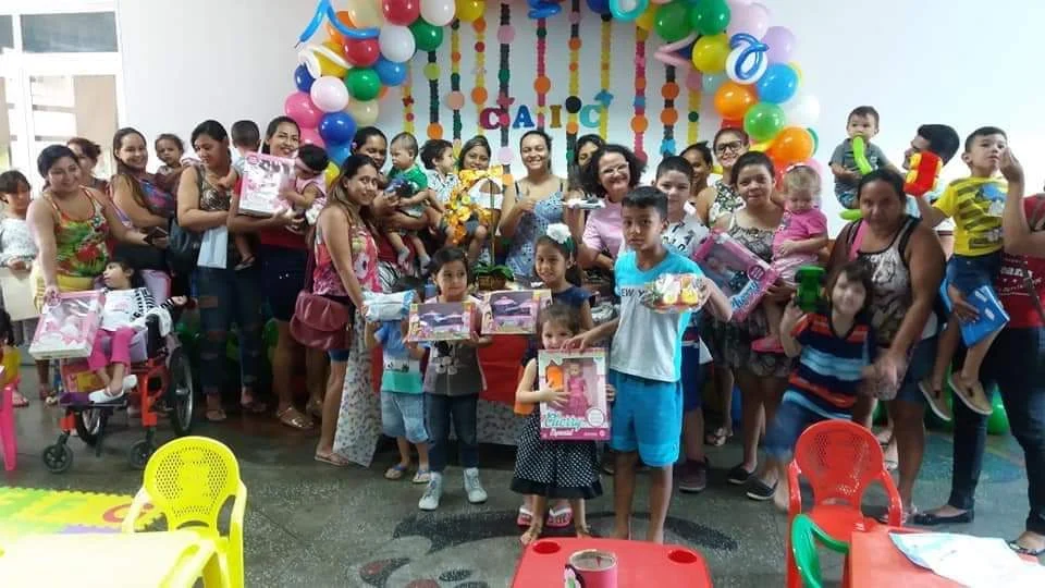 Caic do Alvorada realiza atividades lúdicas com foco em saúde bucal pelo Dia das Crianças