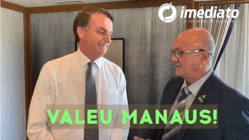 Bolsonaro diz que ‘Amazônia é coração do Brasil’ e parabeniza Manaus pelos seus 350 anos