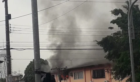 VÍDEO: Incêndio atinge apartamento no residencial Tocantins