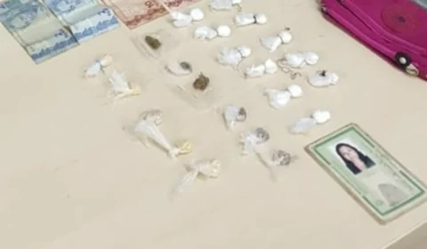 Polícia Militar detém mulher por tráfico de drogas na zona leste