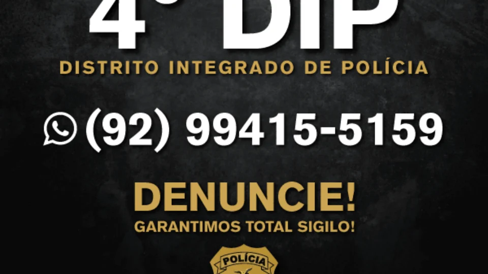 Disque-denúncia do 4° DIP está disponível para recebimento de delações