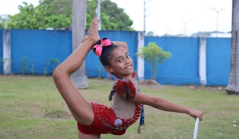 Ginasta amazonense é campeã nacional de ginástica rítmica
