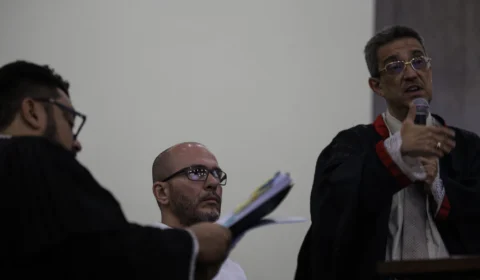 Durante interrogatório Sotero nega as acusações e diz que infelizmente teve que reagir a agressão