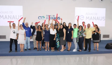 Águas de Manaus capacita alunos para o mercado de trabalho e apresenta resultado de projetos sociais
