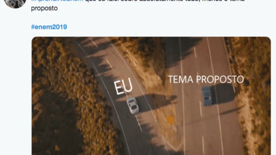 Memes Enem 2019