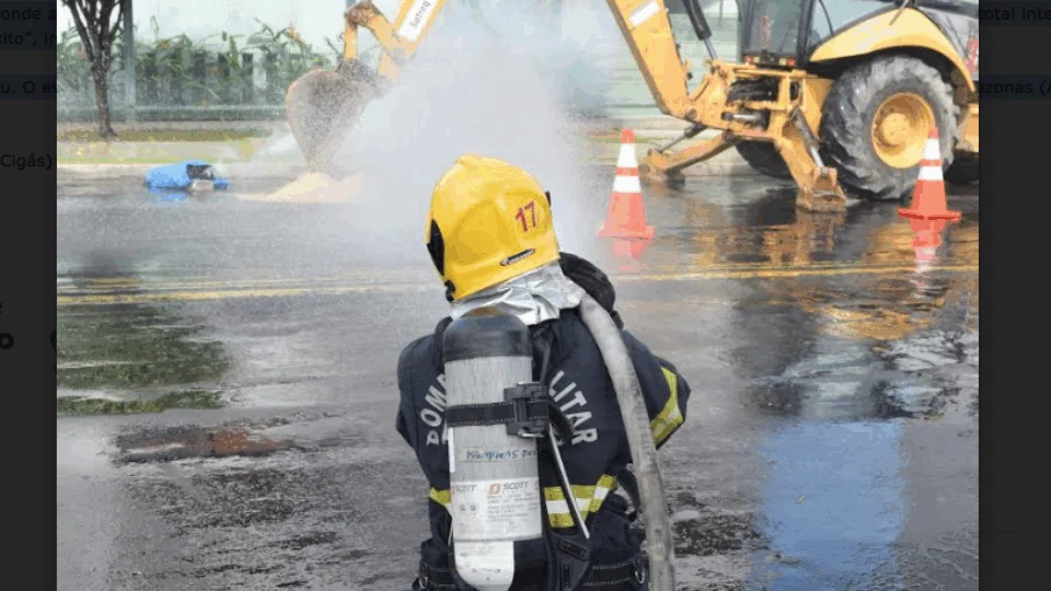 Cigás realiza simulado para melhorar ações de segurança com gás natural
