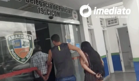 Casal é preso em flagrante aplicando golpe de R$ 50 mil reais em financiadora em Manaus