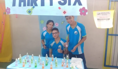 Produtos feitos por estudantes de escola estadual são vendidos em feira de empreendedorismo