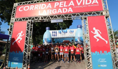 Fundação Hemoan promoveu 17ª edição da Corrida Pela Vida, neste domingo