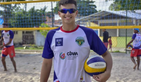 Jovem é convocado para treinar na Seleção Brasileira de Vôlei de Praia
