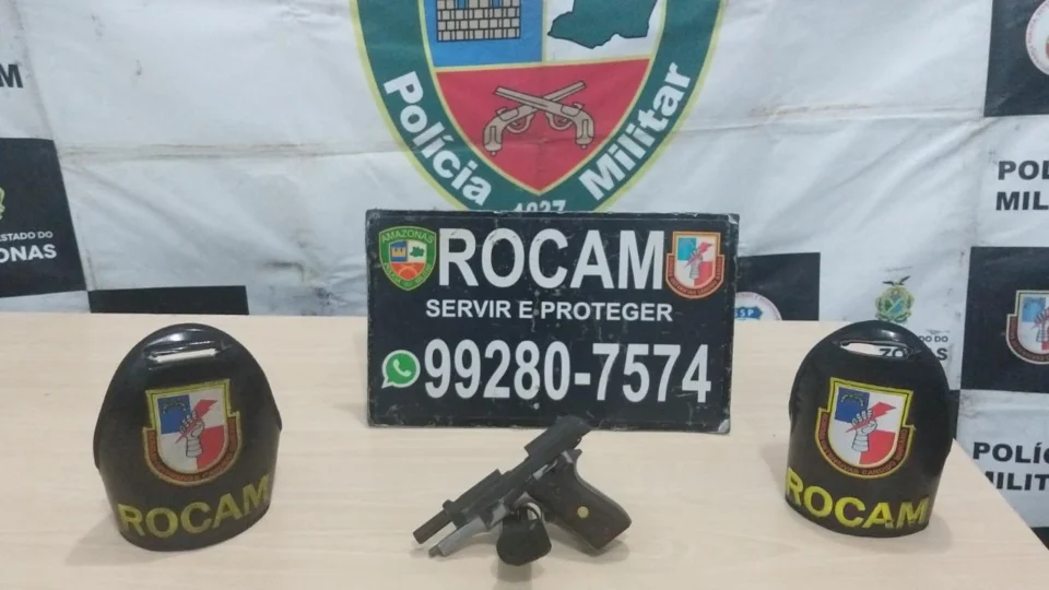 PM prende homem por porte ilegal de arma na zona norte