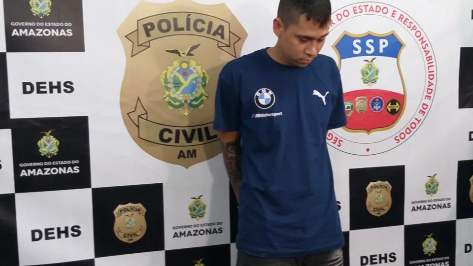 “Kevinho” é preso por participação em morte de homem por disputa do tráfico de drogas em Manaus