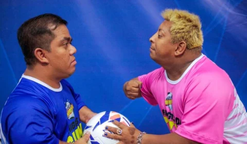 Jogo de futebol entre Patixa e Guma arrecada quilos de alimentos para instituições de caridade