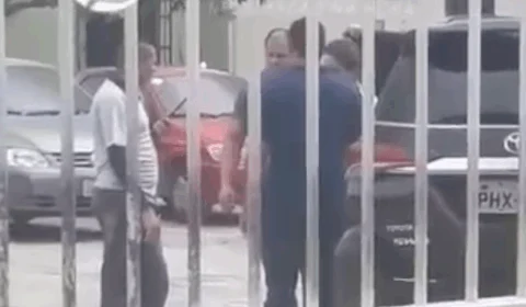 Betinha Valeiko é impedida de entrar no presídio ao tenta burlar a segurança para visitar Alejandro