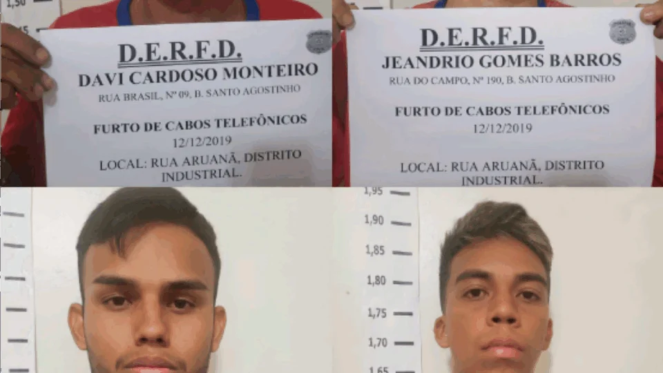 Polícia Civil prende quadrilha que roubava cabos de cobre na zona leste