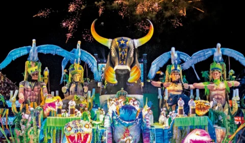 Festival de Parintins é destaque em revista internacional de grande companhia aérea, American Airlines