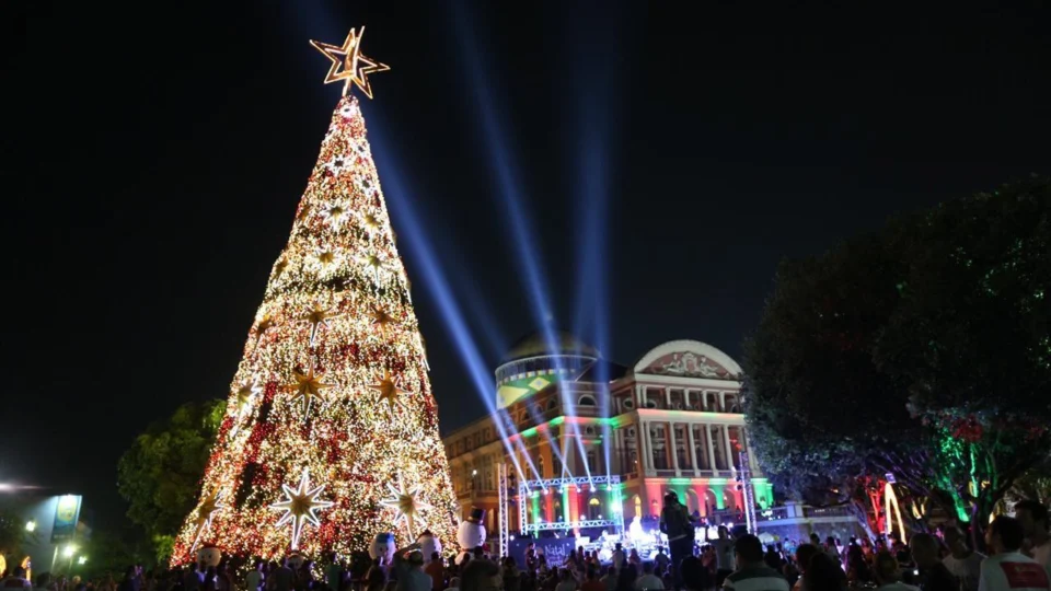 O clima de natal chega à Manaus trazendo programação especial no Largo São Sebastião. Veja!