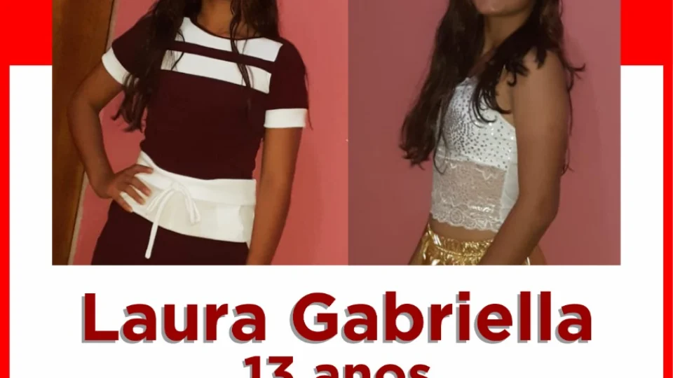 Laura Gabriella está desaparecida desde o dia 23.12.2019 Ajude a encontrar a jovem
