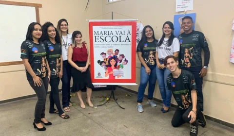 Justiça pela Paz em Casa: TJAM leva orientações sobre Lei Maria da Penha, à alunos da rede pública