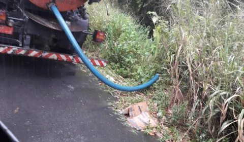 VÍDEO: “Limpa Fossa” é flagrado despejando dejetos de maneira irregular em igarapé em Manaus