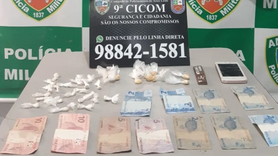 Mulher é presa suspeita de envolvimento com tráfico de drogas na  zona Leste de Manaus