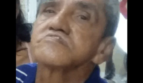 O senhor Agnelo, 68, está desaparecido há uma semana, ajude a encontrá-lo