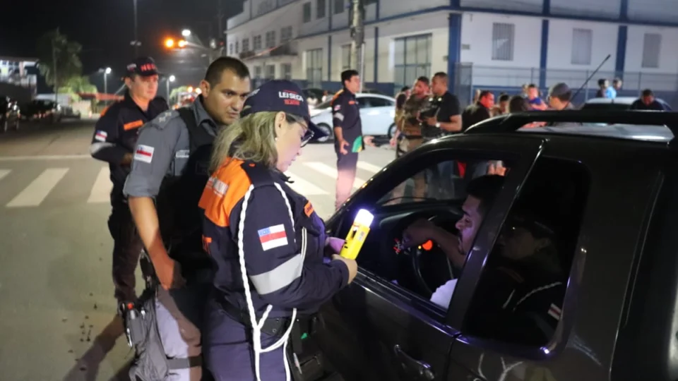 Durante as operações de Natal e Ano Novo, Detran-AM flagra 179 motoristas embriagados em Manaus