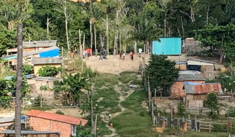 Corpo de mulher é encontrado com corda no pescoço, na comunidade Monte Horebe, zona Norte