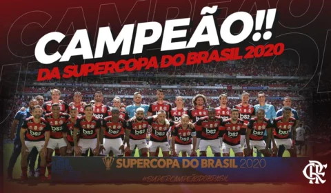 Flamengo inicia 2020 com título da Supercopa do Brasil